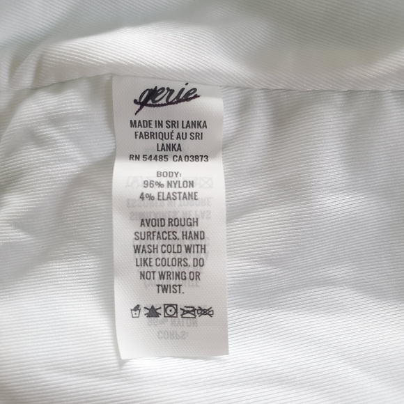 NWOT Aerie Polka Dot Pique Cheeky 1 Piece Swimsuit - Picture 9 of 10